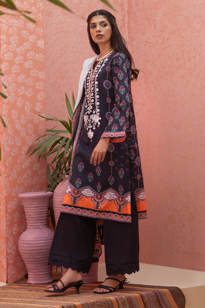 Embroidered Shirt Shalwar Dupatta - 0174