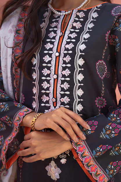 Embroidered Shirt Shalwar Dupatta - 0174