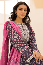 Embroidered Shirt Shalwar Dupatta - 0176