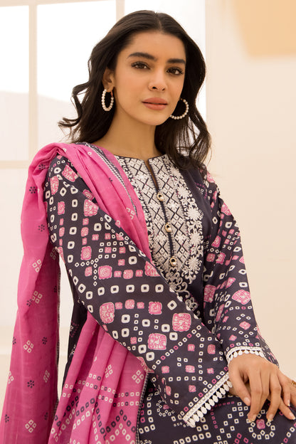 Embroidered Shirt Shalwar Dupatta - 0176