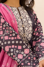 Embroidered Shirt Shalwar Dupatta - 0176