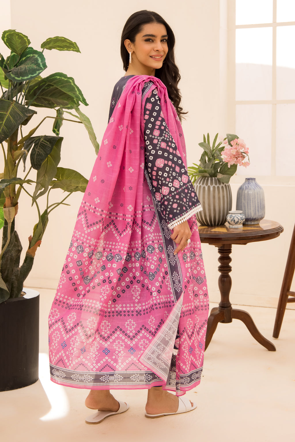 Embroidered Shirt Shalwar Dupatta - 0176