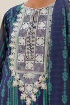 Embroidered Shirt Shalwar Dupatta - 0177