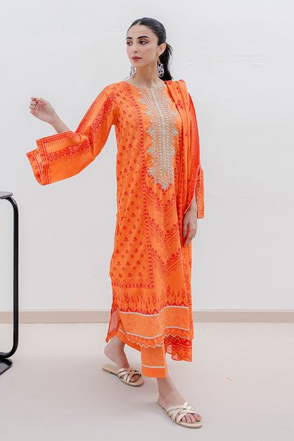 Embroidered Shirt Shalwar Dupatta - 0179