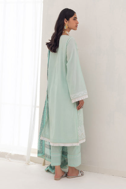 Embroidered Shirt Shalwar Dupatta - 0182