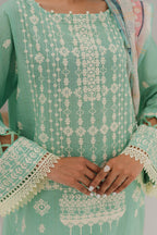 Embroidered Shirt Shalwar Dupatta - 0186