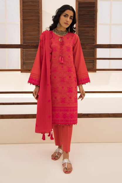 Embroidered Shirt Shalwar Dupatta - 0191