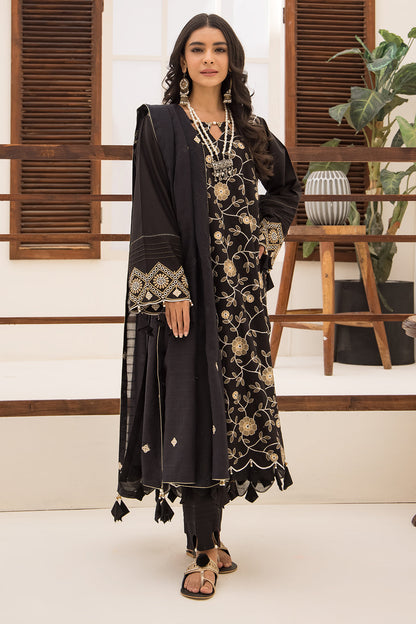 Embroidered Shirt Shalwar Dupatta - 0192