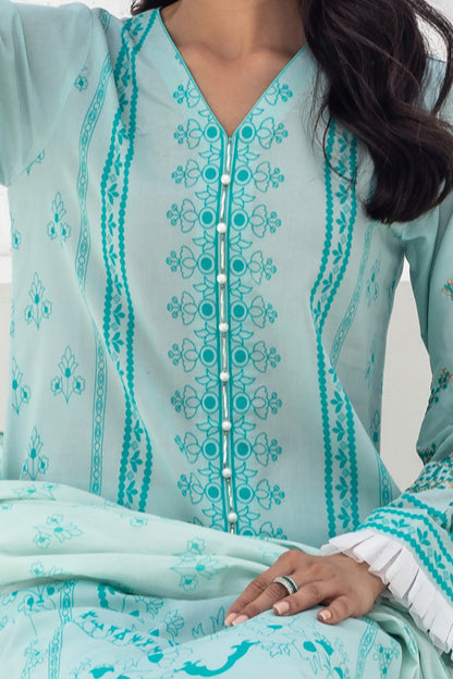 Embroidered Shirt Shalwar Dupatta - 0277