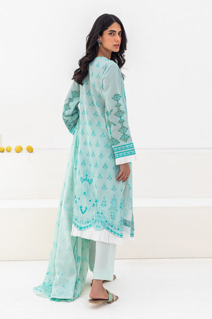 Embroidered Shirt Shalwar Dupatta - 0277