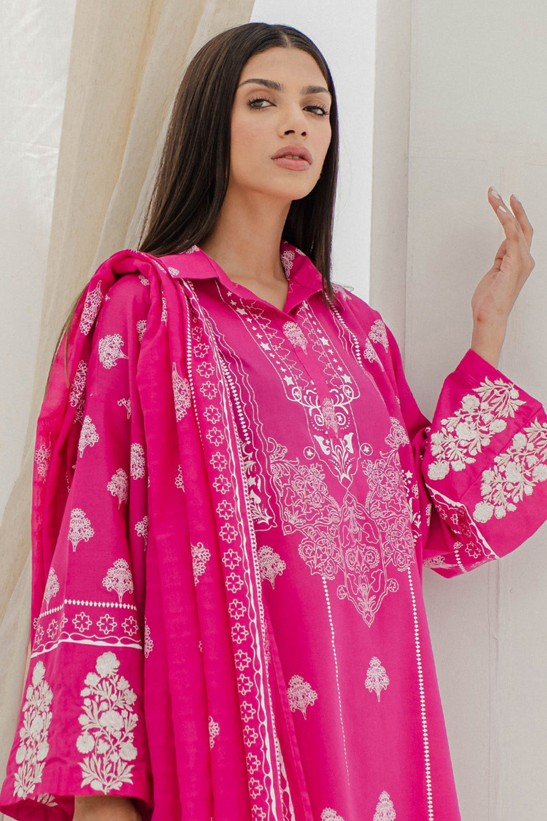 Embroidered Shirt Shalwar Dupatta - 0279