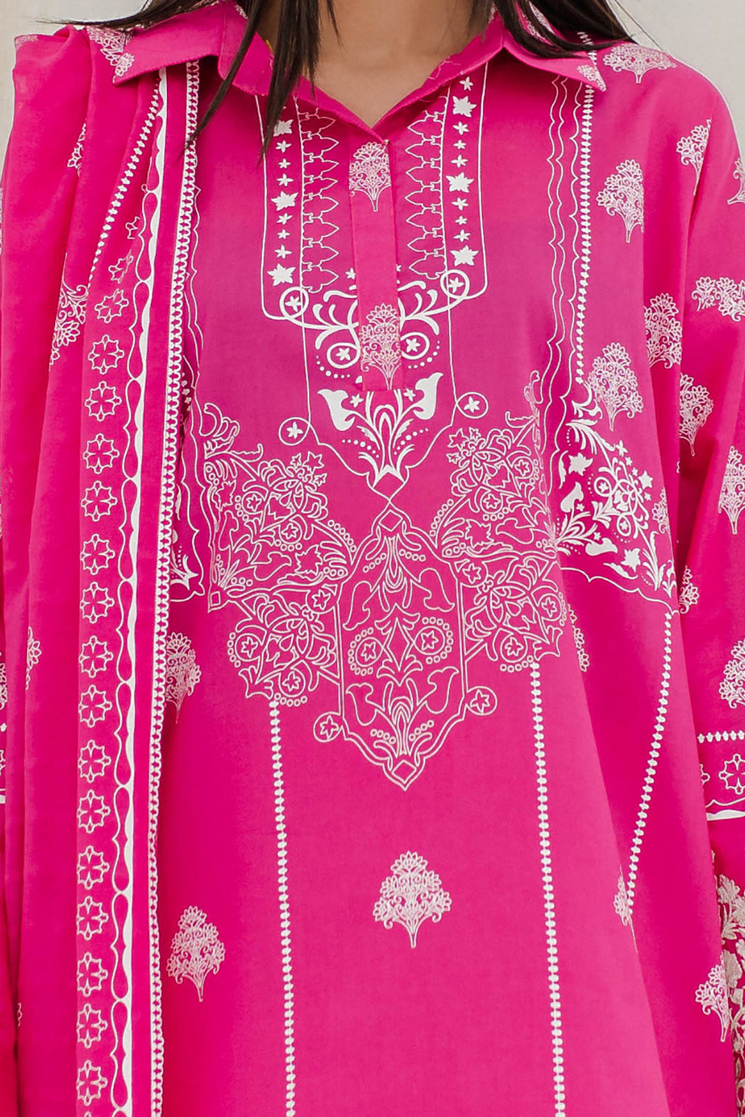 Embroidered Shirt Shalwar Dupatta - 0279