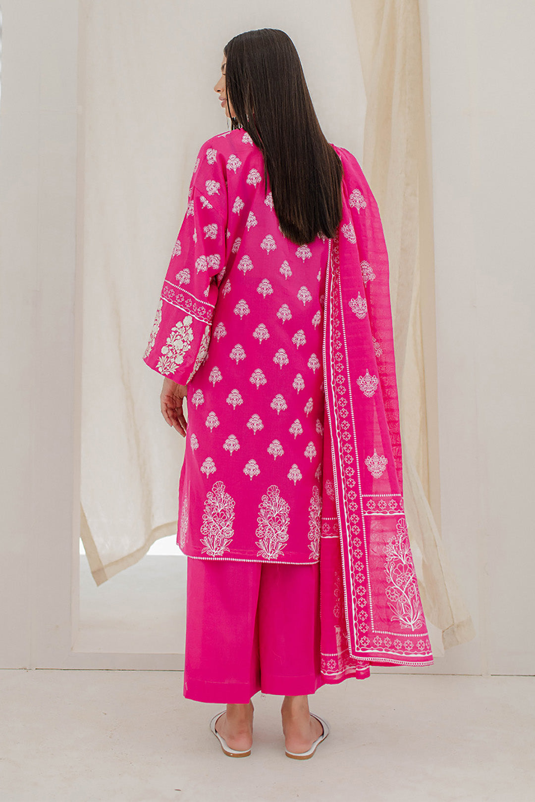 Embroidered Shirt Shalwar Dupatta - 0279