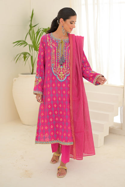 Embroidered Shirt Shalwar Dupatta - 0289