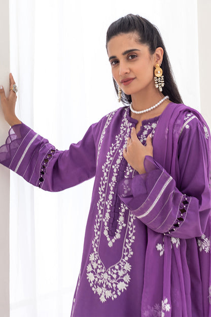 Embroidered Shirt Shalwar Dupatta - 0292