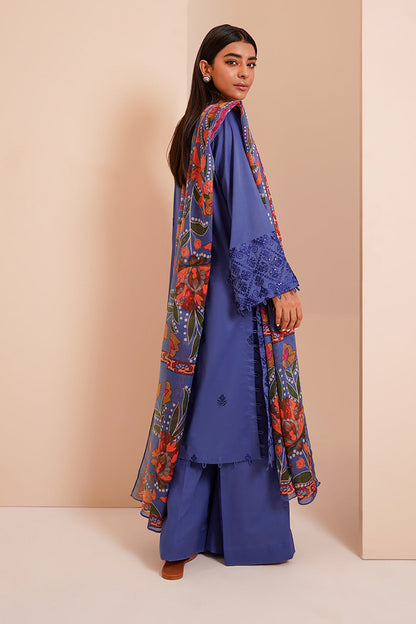 Embroidered Shirt Shalwar Dupatta - 0368