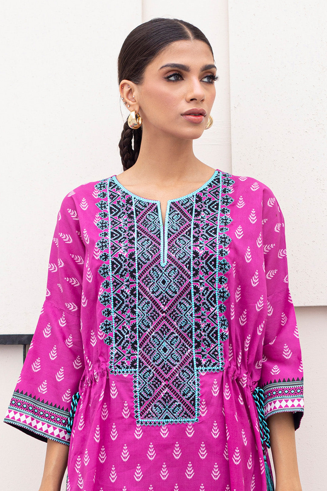 Embroidered Shirt Shalwar Dupatta - 0419