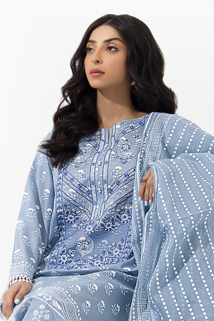 Embroidered Shirt Shalwar Dupatta - 0423