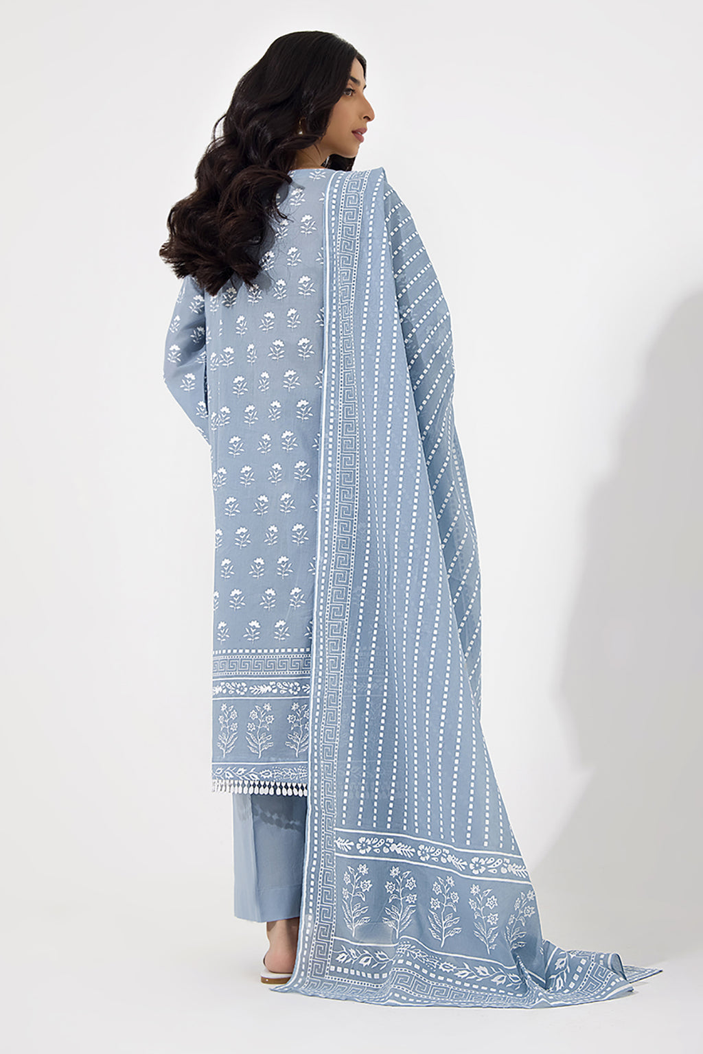 Embroidered Shirt Shalwar Dupatta - 0423