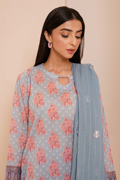 Embroidered Shirt Shalwar Dupatta - 0430