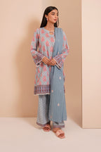 Embroidered Shirt Shalwar Dupatta - 0430