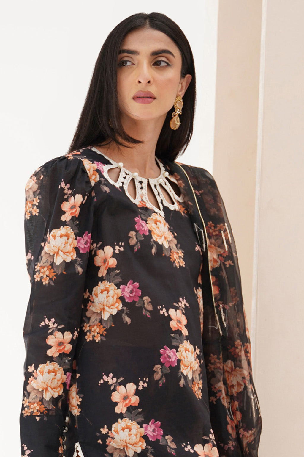 Embroidered Shirt Shalwar Dupatta - 0501