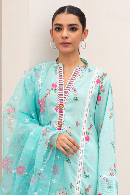 Embroidered Shirt Shalwar Dupatta - 0504