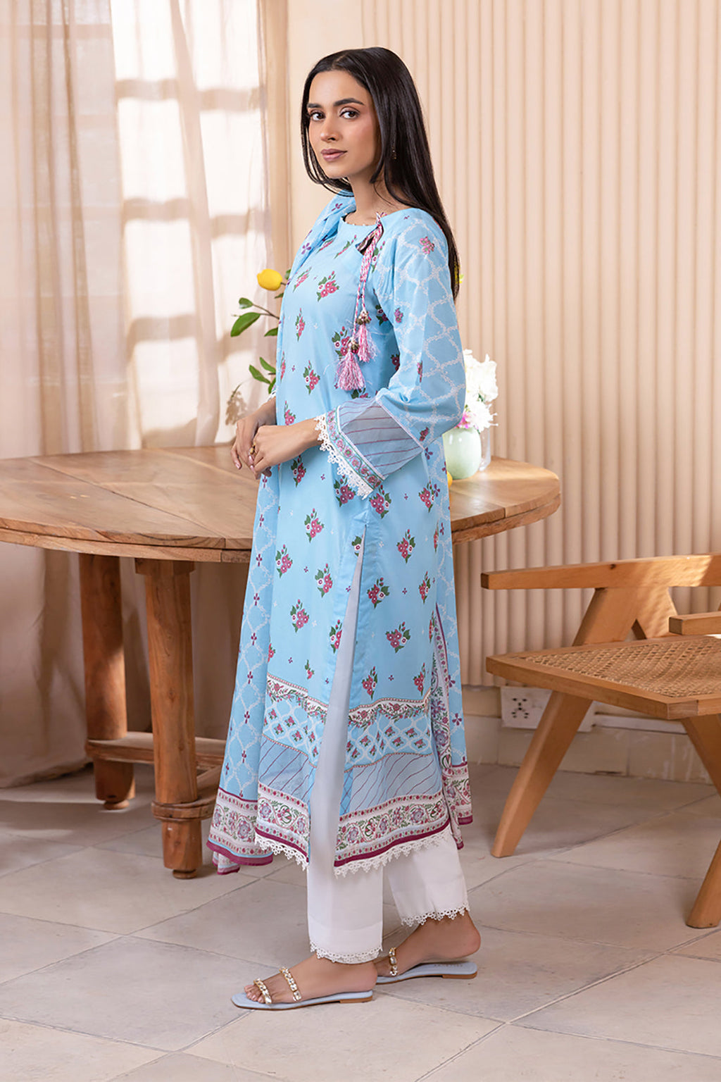 Embroidered Shirt Dupatta - 1024