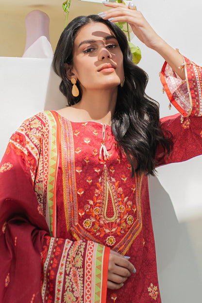 Embroidered Shirt Dupatta - 1025