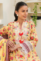 Embroidered Shirt Dupatta - 1168