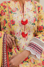 Embroidered Shirt Dupatta - 1168