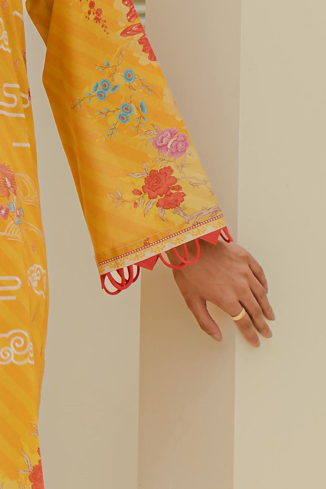 Embroidered Shirt Dupatta - 1172