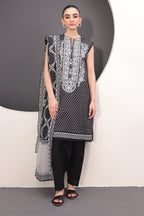 Embroidered Shirt Dupatta - 1497