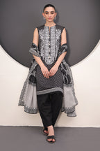 Embroidered Shirt Dupatta - 1497