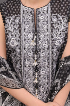 Embroidered Shirt Dupatta - 1497