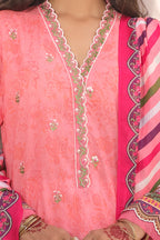 Embroidered Shirt Dupatta - 1658