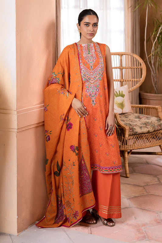 Embroidered Shirt Shalwar Dupatta - 1098