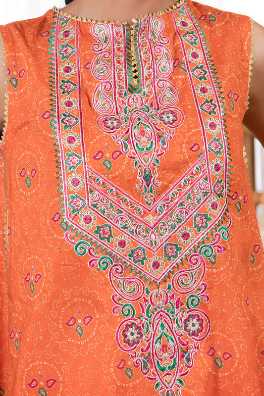 Embroidered Shirt Shalwar Dupatta - 1098