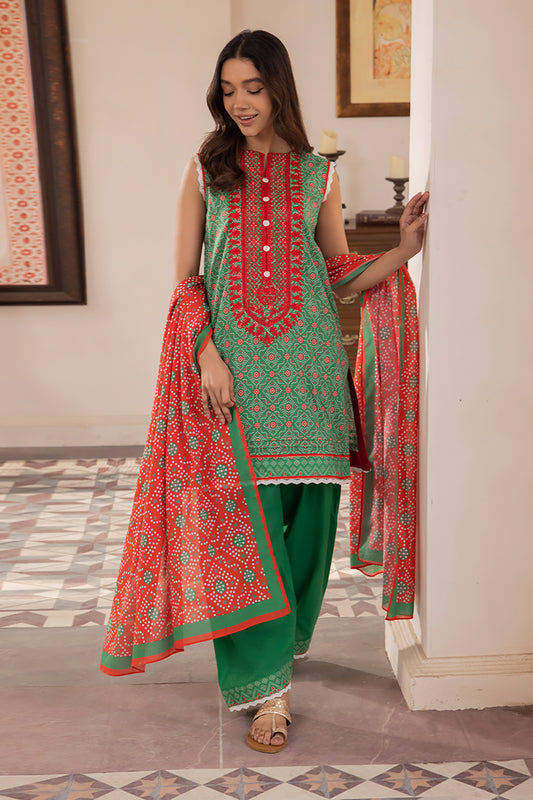 Embroidered Shirt Shalwar Dupatta - 1099