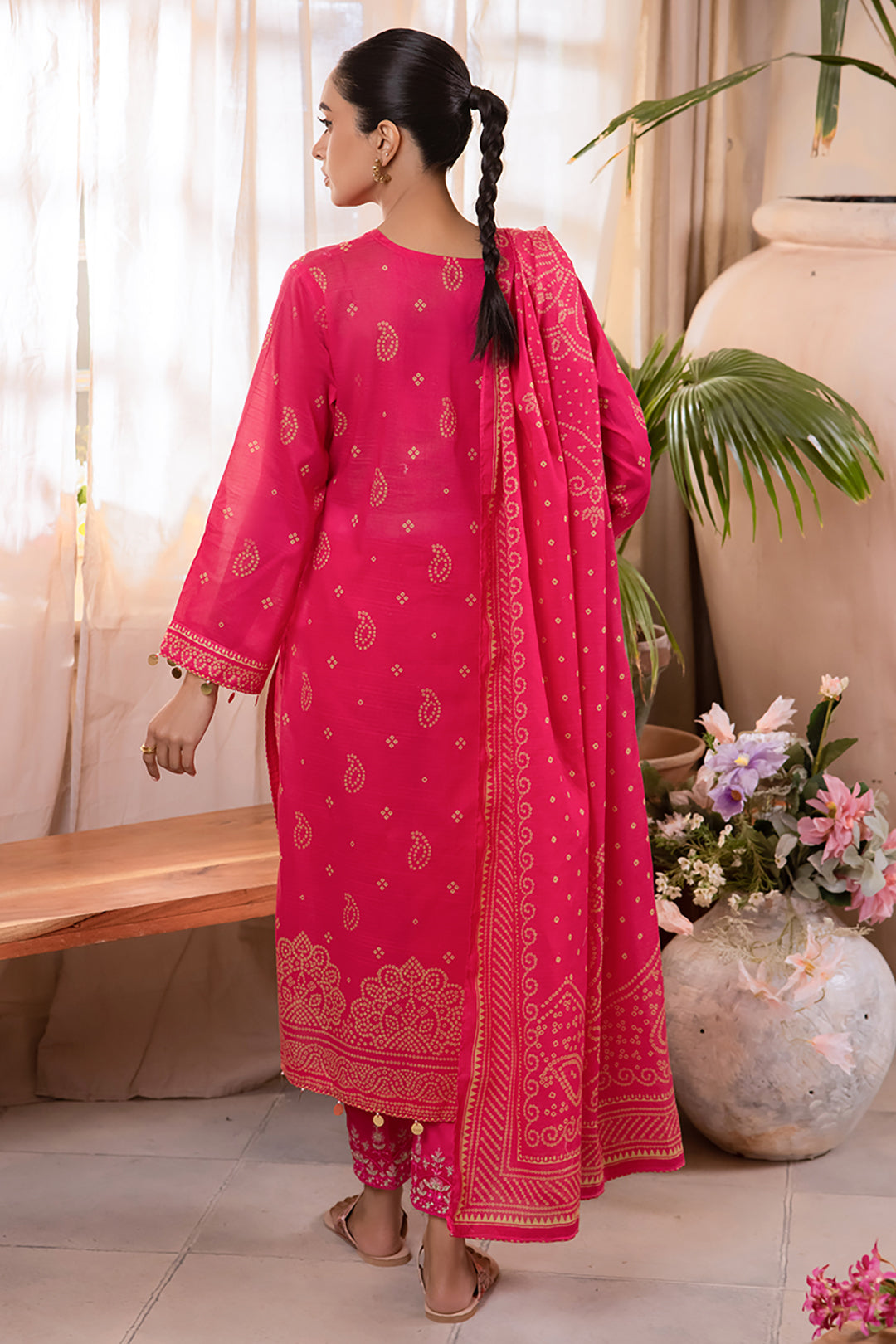 Embroidered Shirt Shalwar Dupatta - 1100