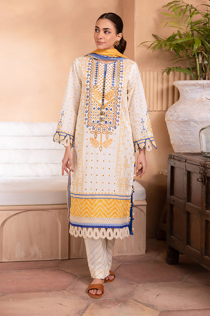 Embroidered Shirt Shalwar Dupatta - 1101