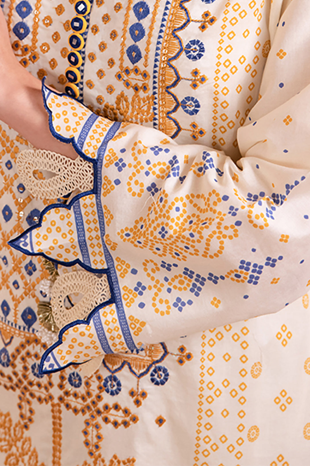 Embroidered Shirt Shalwar Dupatta - 1101
