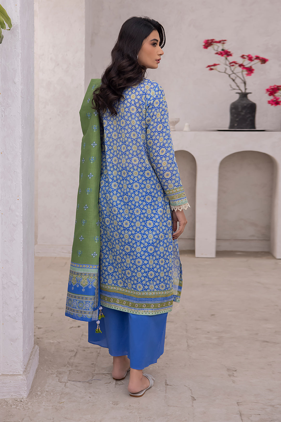 Embroidered Shirt Shalwar Dupatta - 1104