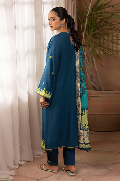 Embroidered Shirt Shalwar Dupatta - 1123