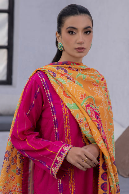 Embroidered Shirt Shalwar Dupatta - 1125