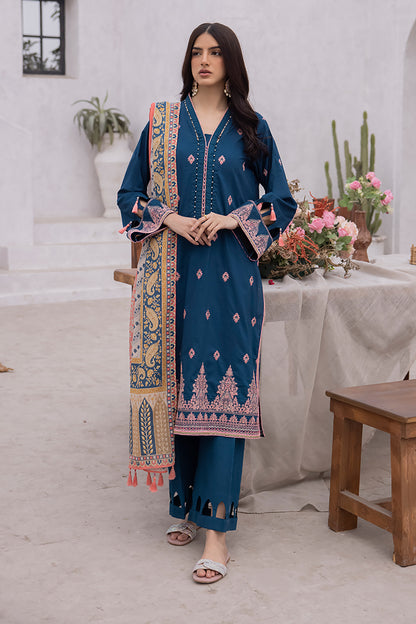 Embroidered Shirt Shalwar Dupatta - 1127