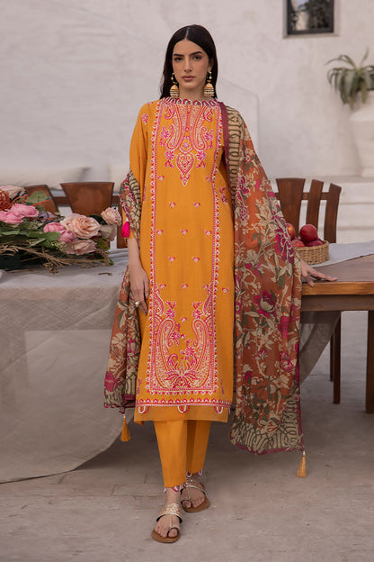 Embroidered Shirt Shalwar Dupatta - 1142