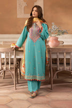 Embroidered Shirt Shalwar Dupatta - 1146