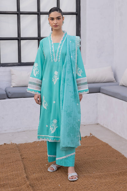 Embroidered Shirt Shalwar Dupatta - 1147