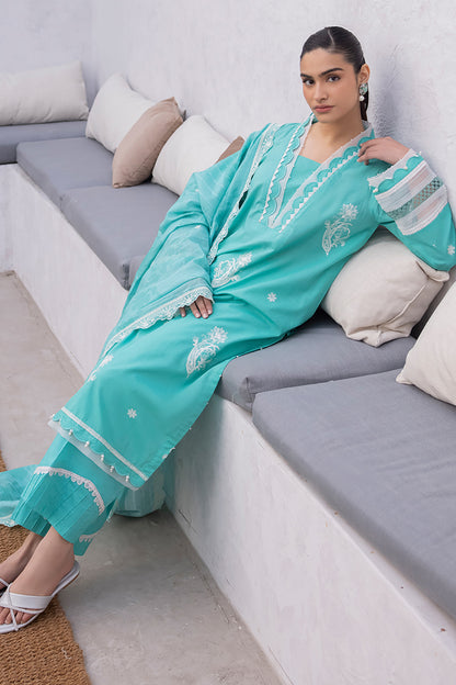 Embroidered Shirt Shalwar Dupatta - 1147